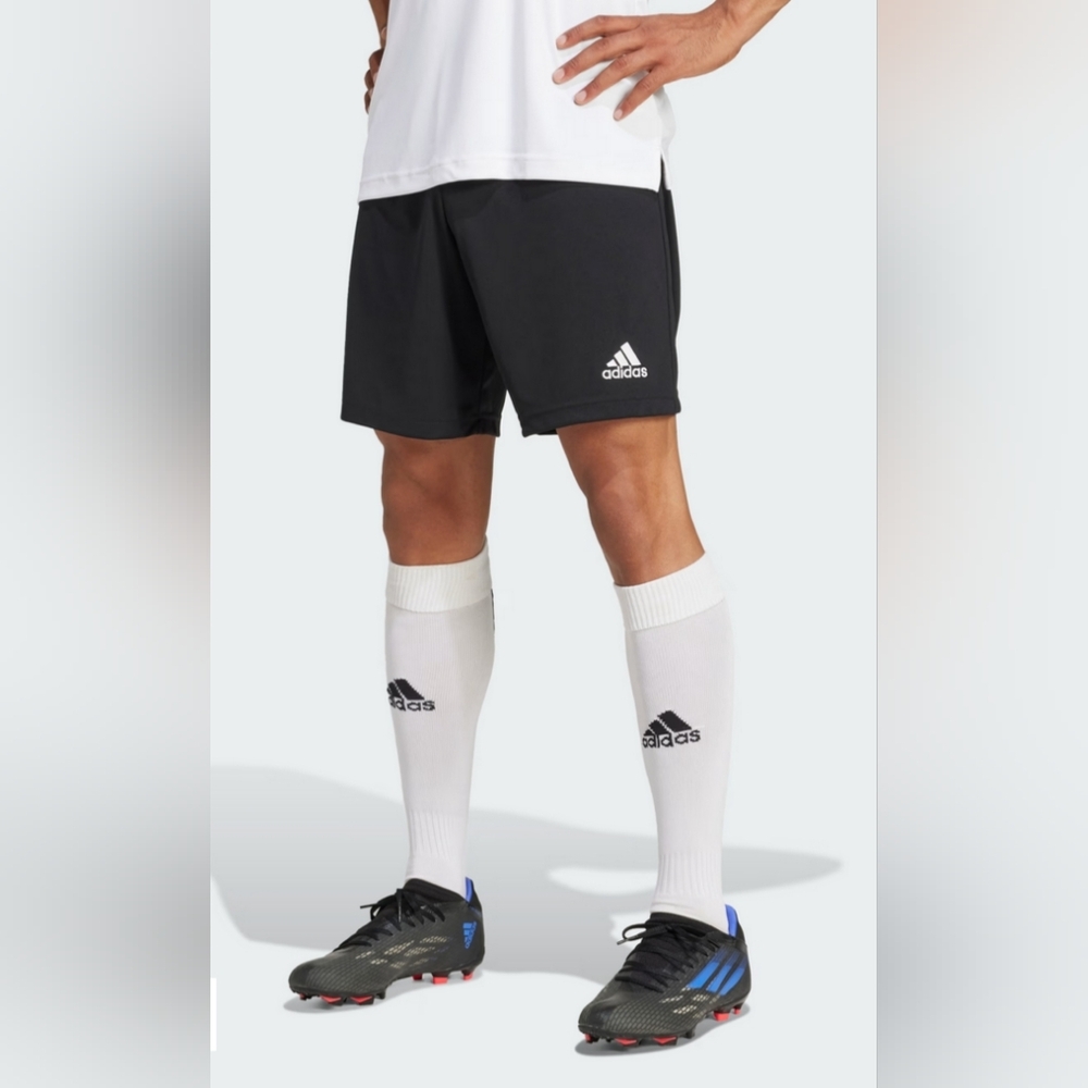 Adidas Entrada 22 Black Soccer Athletic Shorts Size M NWOT